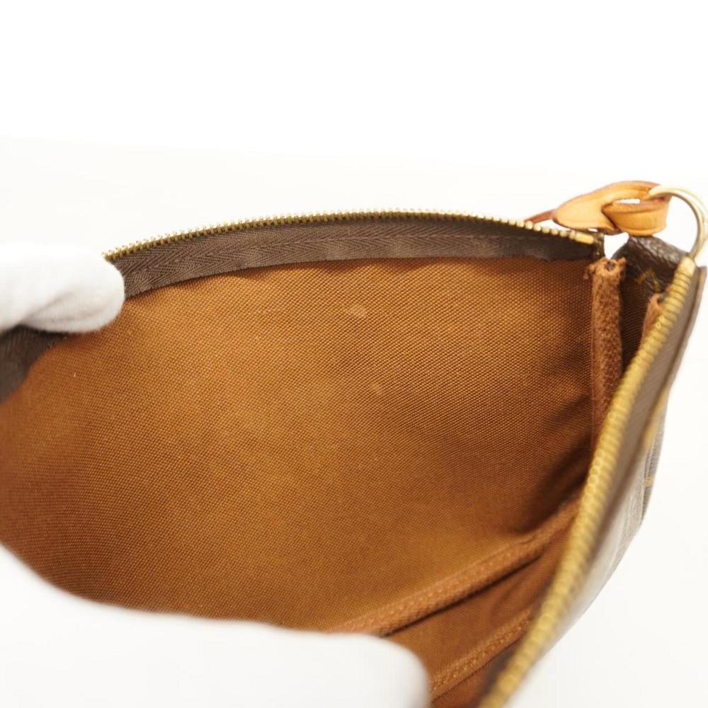 Louis Vuitton Pouch Monogram Pochette Accessoires M51980 Brown Women's - Picture 11 of 12